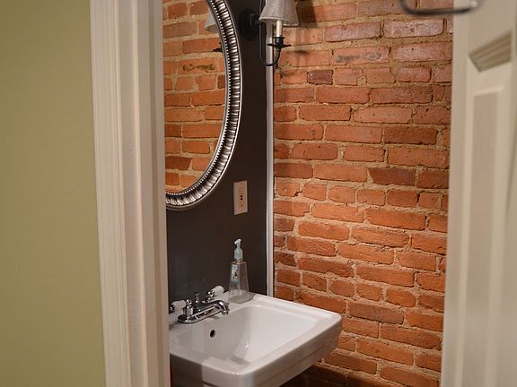 First floor half bath