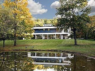 House from Pond