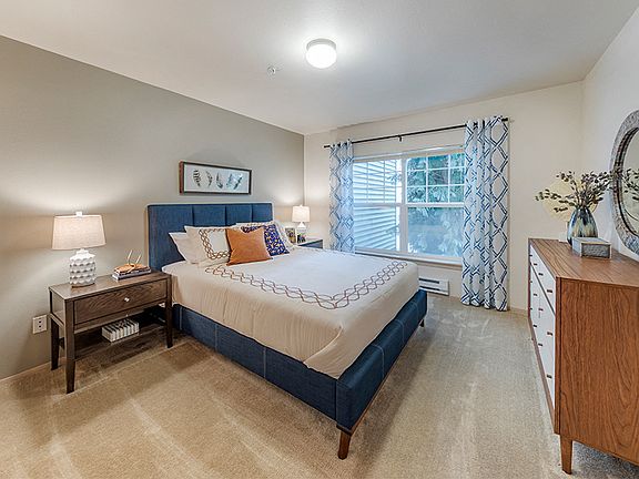 Large walk-in closets available