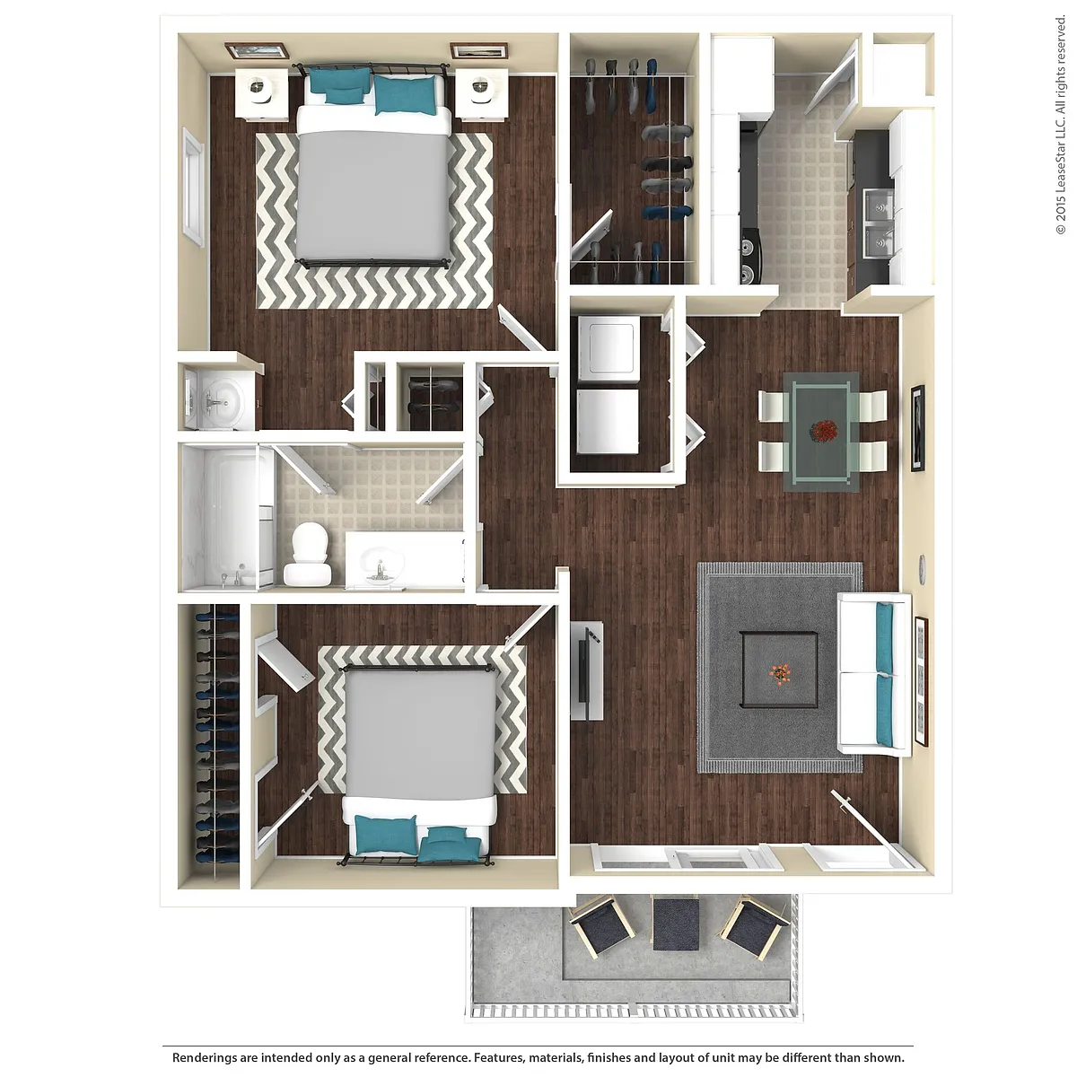 Floor plan B1, B1P, B1F, B1G