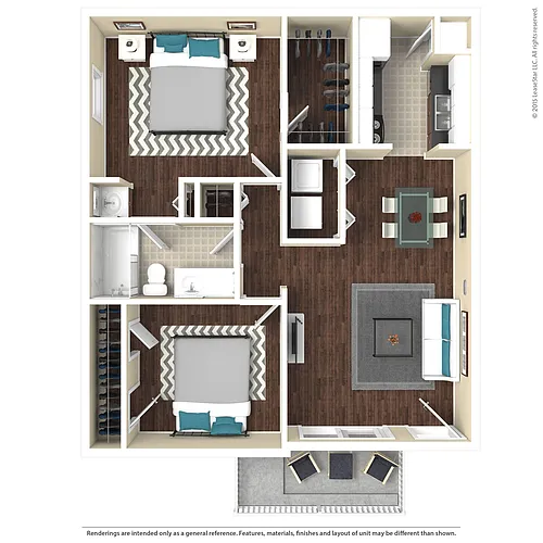 Floor plan B1, B1P, B1F, B1G