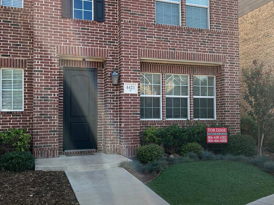 Front entry with mature beds and yard. Maintenance included with lease.