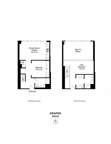 Floor plan PH15