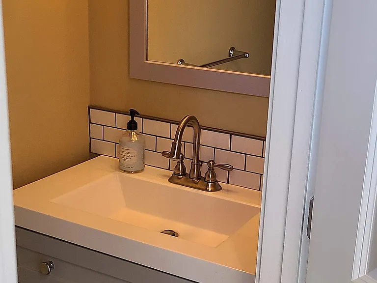 main floor half bath