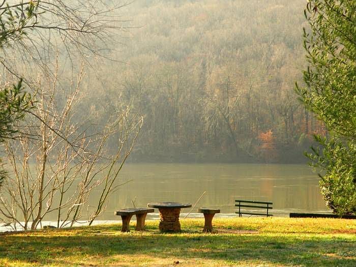 Relax by the river.