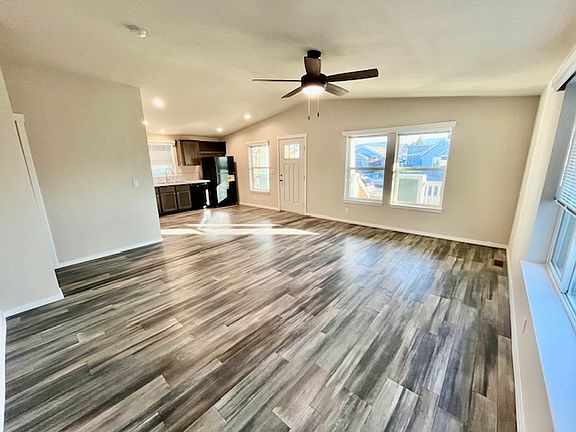 Living room and front door