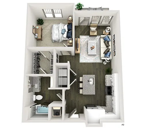 Floor plan A21