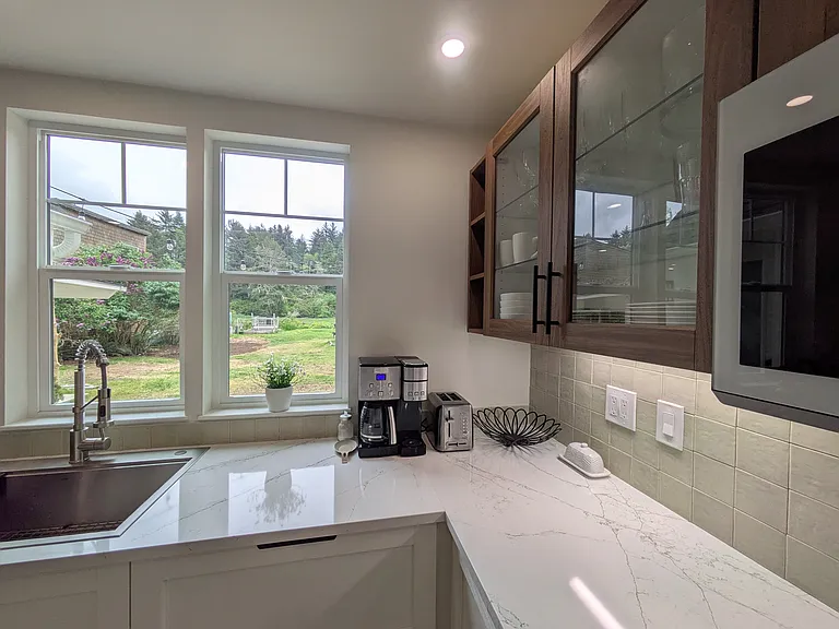 Beautiful view from the kitchen