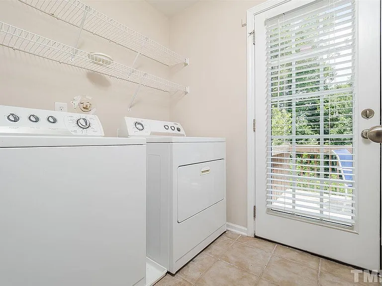 Washer and Dryer on first floor