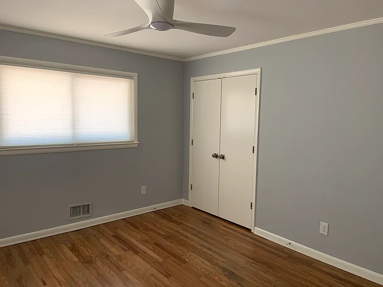 Master bedroom and closet.