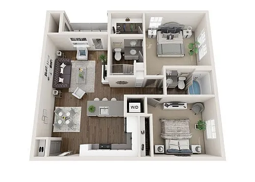 Floor plan B3
