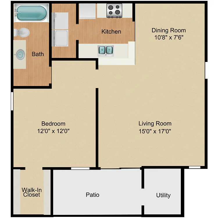 Floor plan Riverbirch