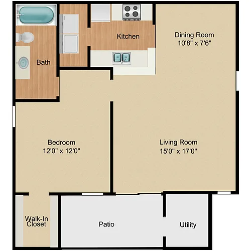 Floor plan Riverbirch