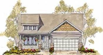 Front Elevation Ranch Option