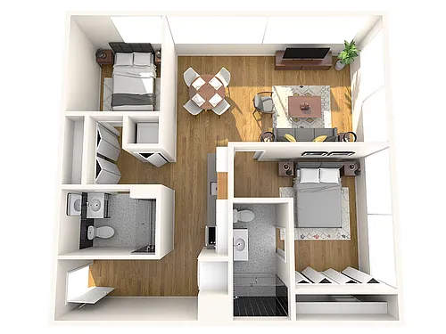 Floor plan B1