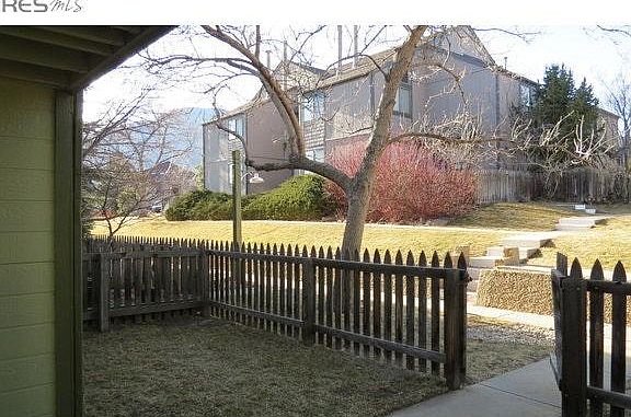 View from the front yard