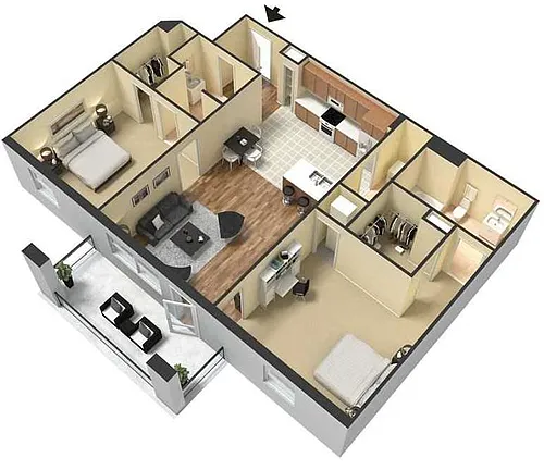 Floor plan Emerald