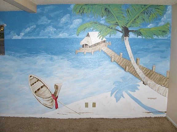 crazy paint and flooring