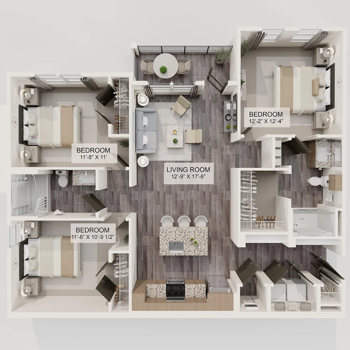 Floor plan The Willow (C1)