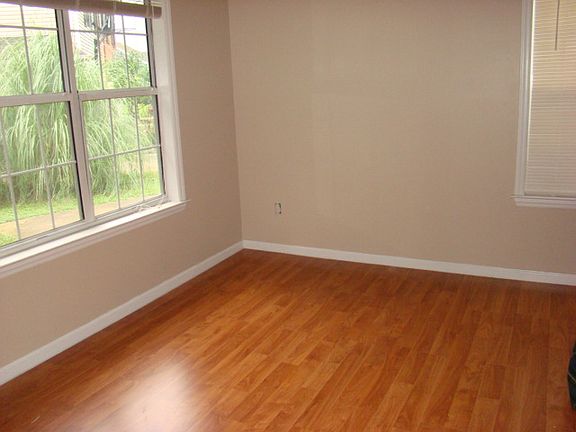 New wood floor and paint