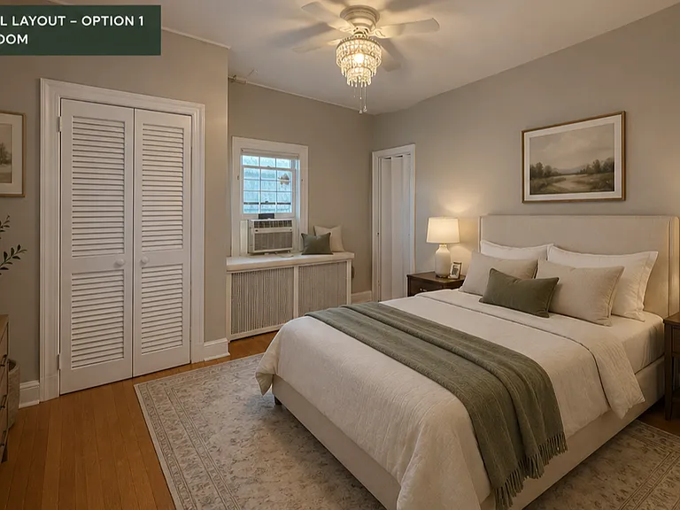 Bedroom example set up