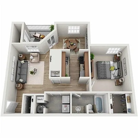 Floor plan 1A10Y