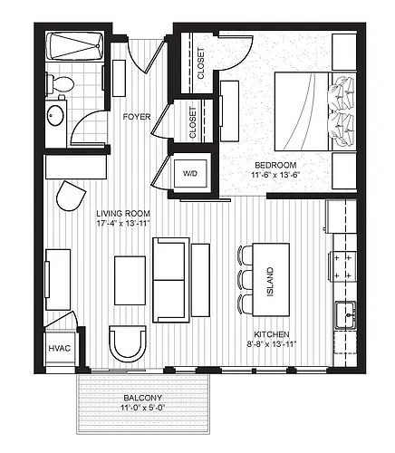 Floor plan Ellipse - Evolve