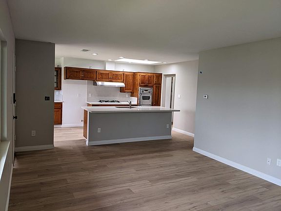 Kitchen view from living room