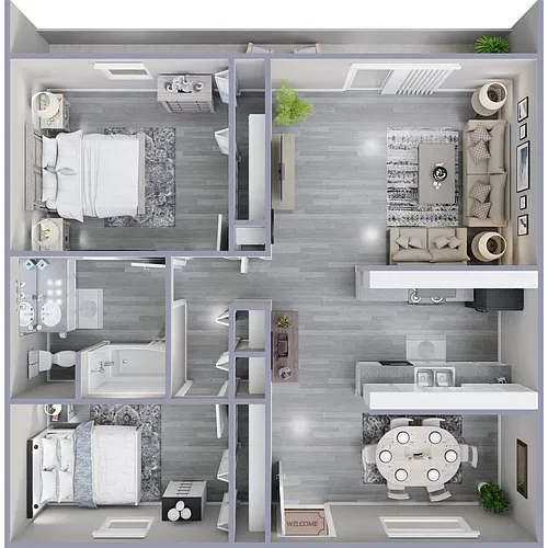 Floor plan B1