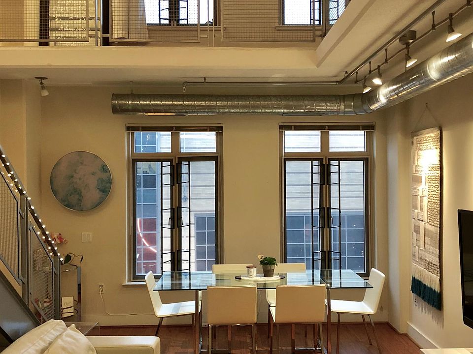 2 stories of floor to ceiling windows!