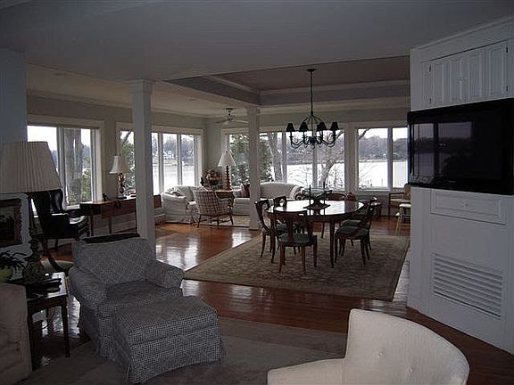 Dining and living room