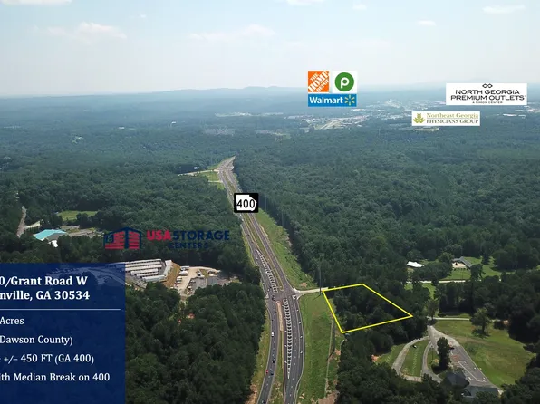 0 Grant Road And Ga #400, Dawsonville, GA 30534