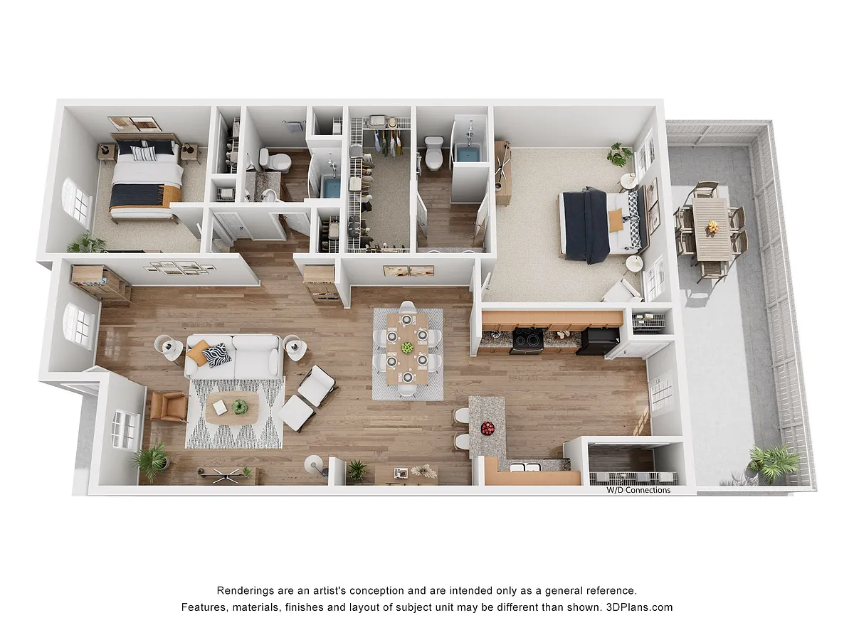 Floor plan Reagan