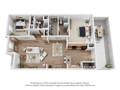Floor plan Reagan