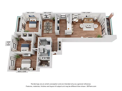 Floor plan C2