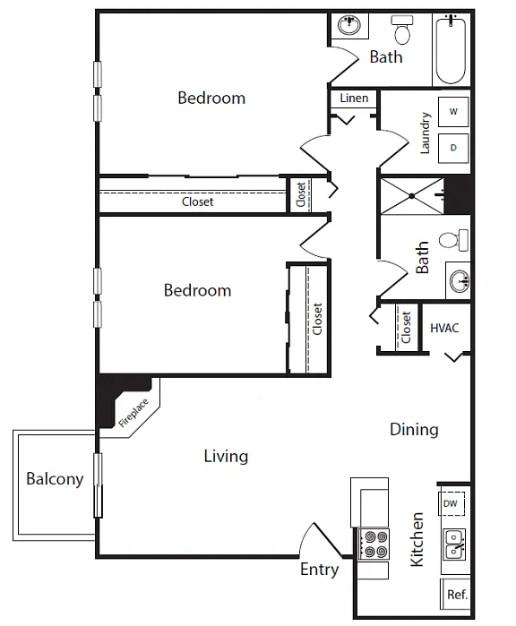Floor plan Remington