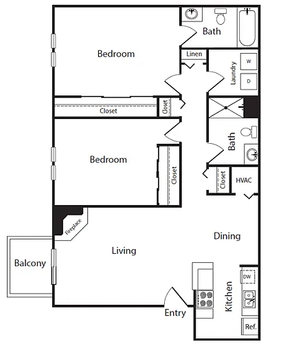 Floor plan Remington
