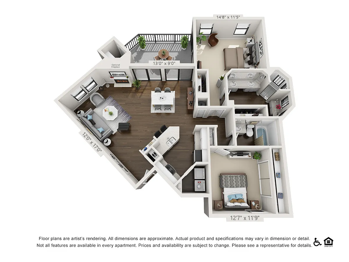 Floor plan The Sequoia