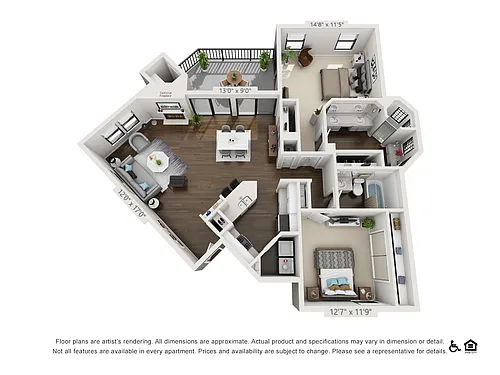 Floor plan The Sequoia