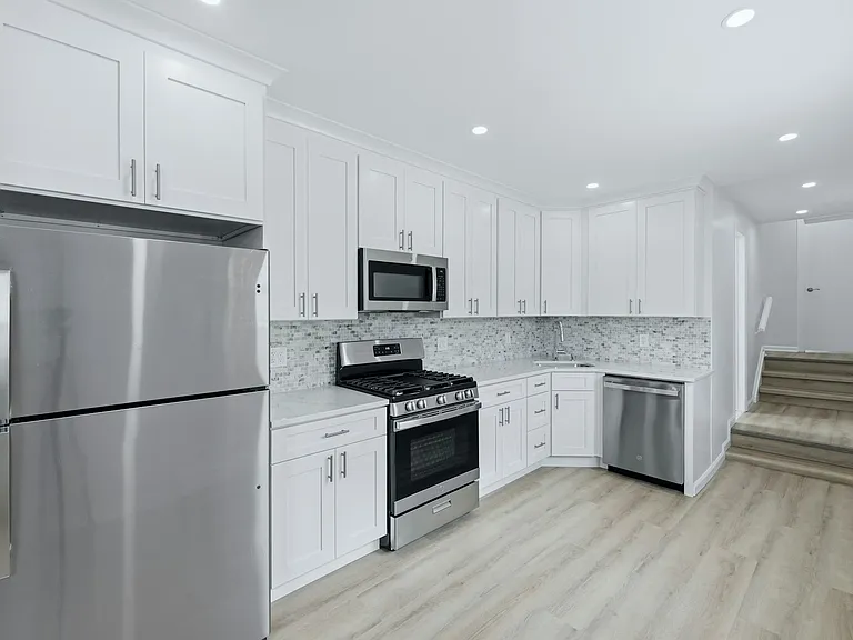 Kitchen with new appliances