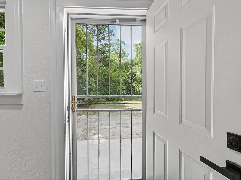 Back door screen door