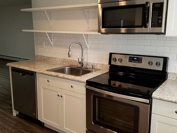 newer kitchen cabinets and dishwasher