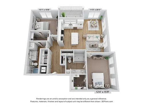 Floor plan B4