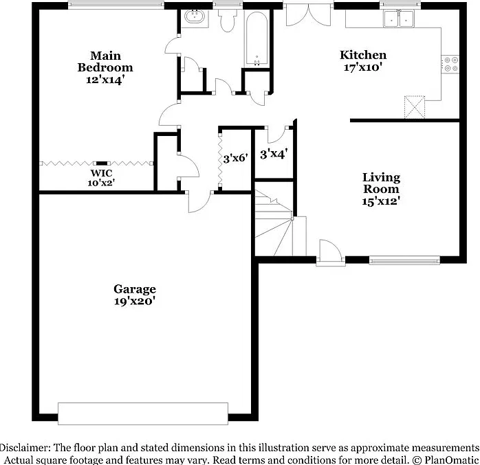 3 bed, 2.0 bath, 1214 sqft, $2,480 — Photo 3