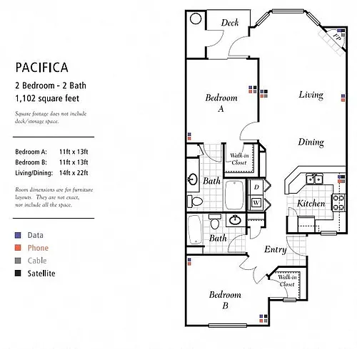Floor plan Pacifica
