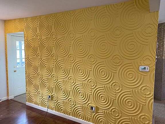 Living Room Abstract Wall
