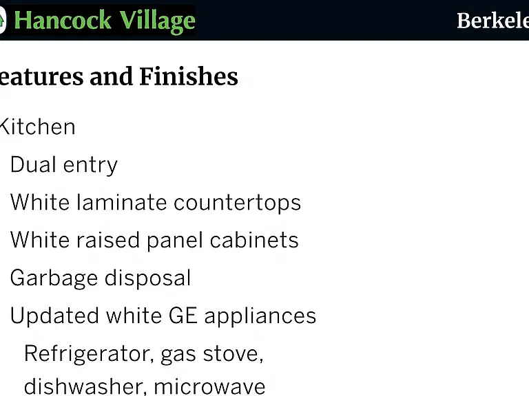Hancock Village — Photo 200