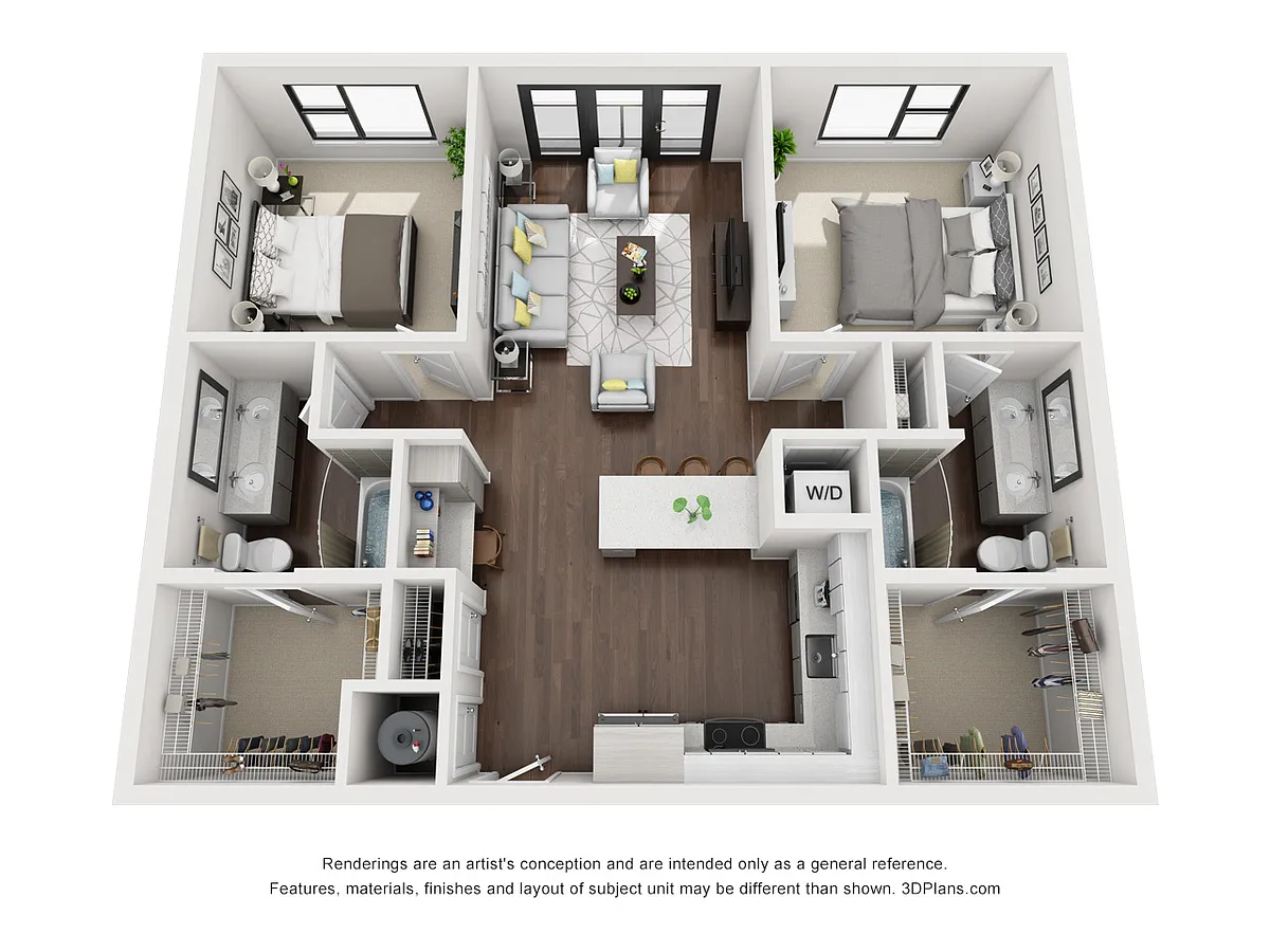 Floor plan B1A