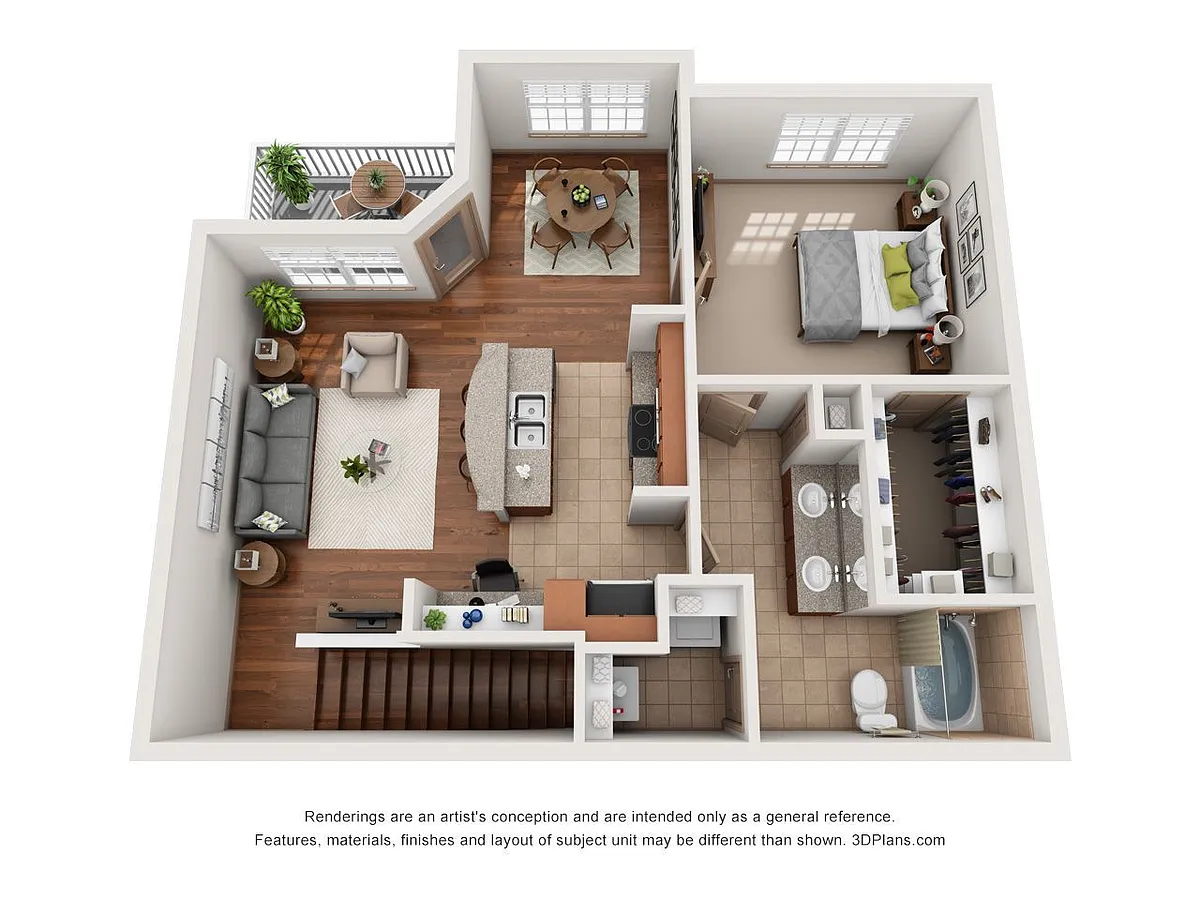 Floor plan The Stanley