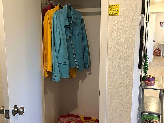 Entry Coat Closet